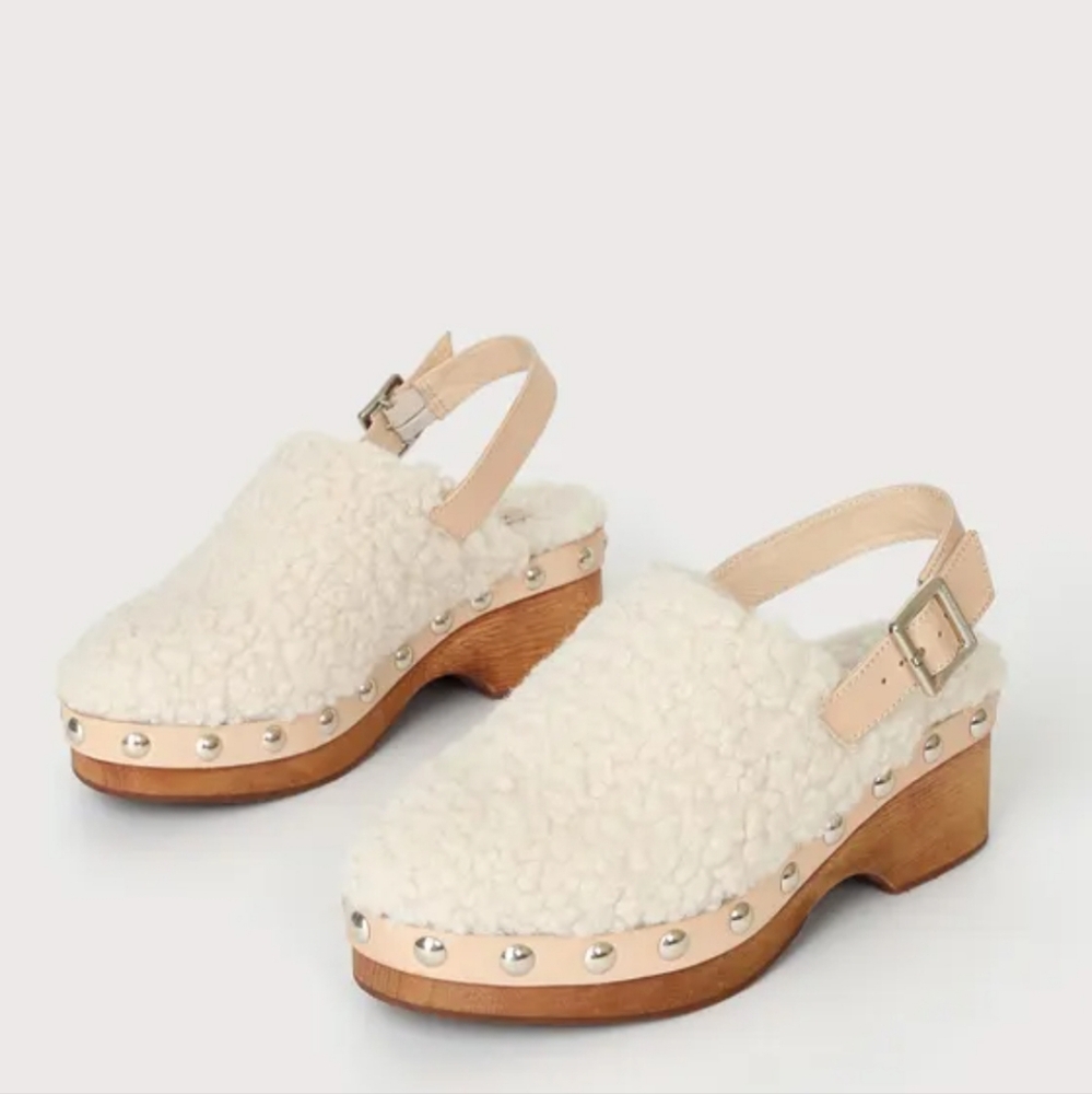 Kelsi Dagger Brooklyn Warehouse Clogs size 7.5 in Biscotti